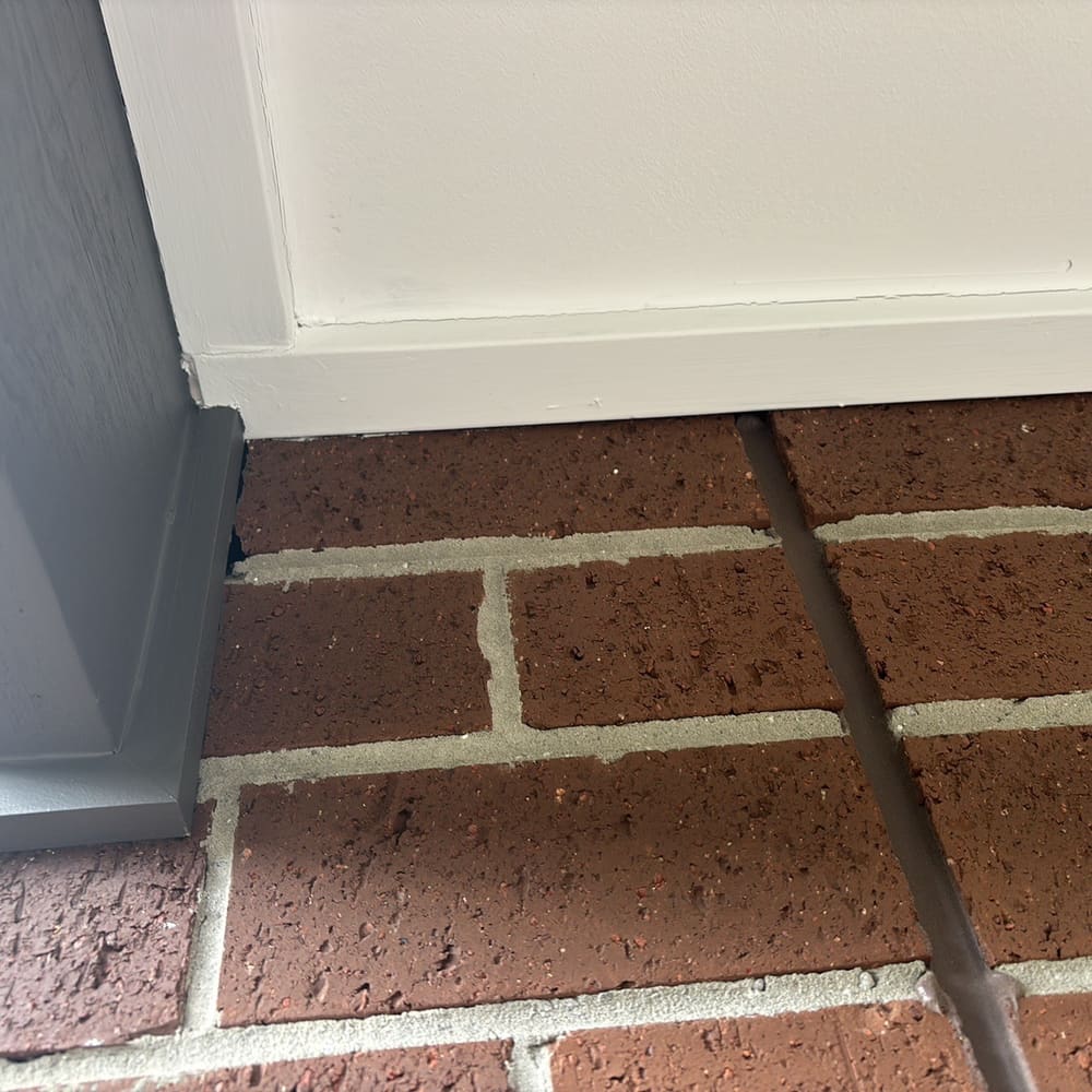 Walls/eaves/doors/windows joints, recorded during a pre-purchase inspection in Kalkallo